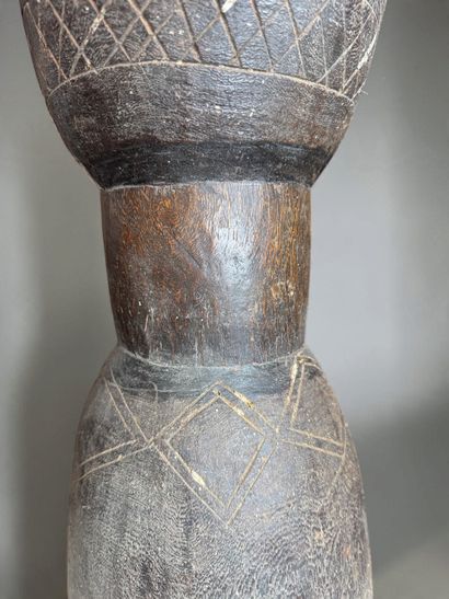 NAILED-SKIN CUP DRUM - Mali - Bamana?
Mid-20th...