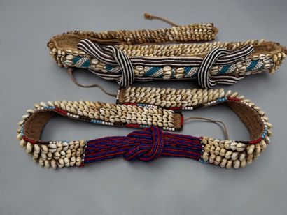 PAIR OF CEREMONIAL OR DIGNITARY BELTS - DR...