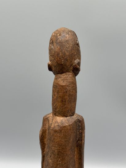 LOBI STATUETTE, BURKINA FASO Wood with a...