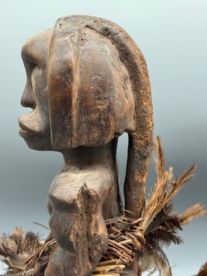 SET OF TWO ANTHROPOMORPHIC RELIQUARY GUARDIAN...