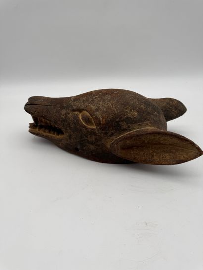 HEADDRESS MASK, BUFFALO - Cameroon - Bamileke
Mid-20th...