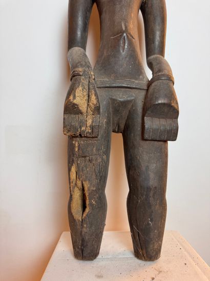 FEMALE PILON STATUE, DEBLE - Burkina Faso,...