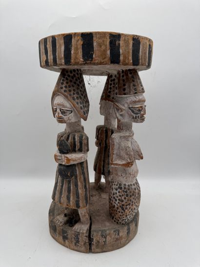 CARIATID STOOL - Nigeria - Yoruba
Late 19th...