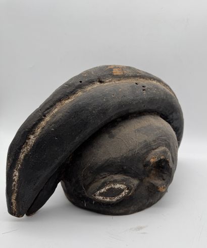AQUATIC ANIMAL HELMET MASK, BAMOUM OR YORUBA...