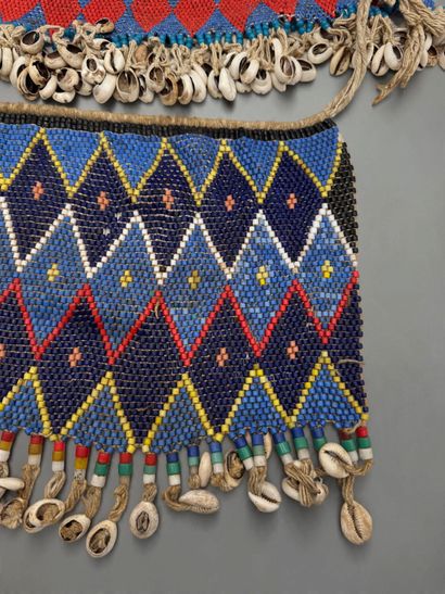 TWO CEREMONIAL APRONS - Mandara Mountains...
