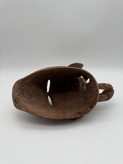 MASK WITH A FIGURE ON TOP
Mid-20th century....