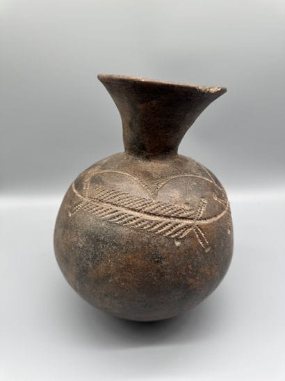 JAR, NIGERIA
Terracotta, traces of open-air...