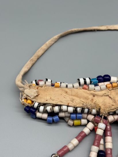 BEADED BELT (DR CONGO OR CAMEROON) 
Fabric,...