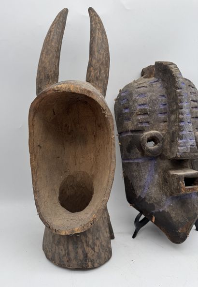PAIR OF MASKS
Second half of the 20th century....