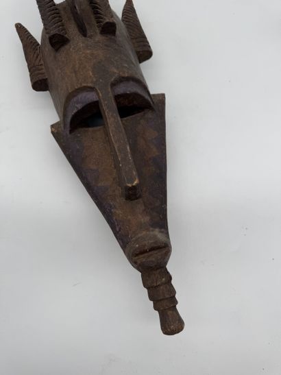 MASK WITH GEOMETRIC PATTERNS - Mali - Malinké?
Mid-20th...