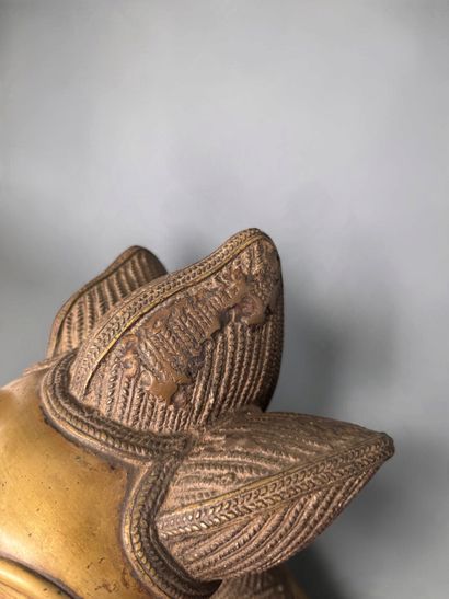 PAIR OF ANTHROPOMORPHIC FIGURES - Grasslands,...