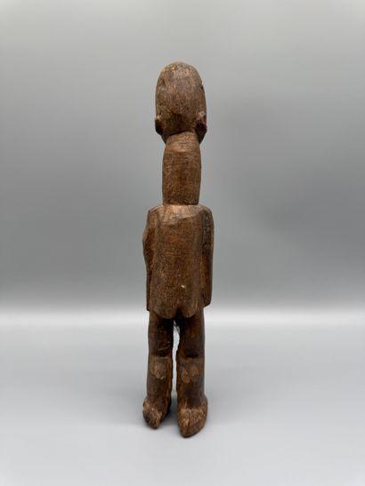 LOBI STATUETTE, BURKINA FASO Wood with a...
