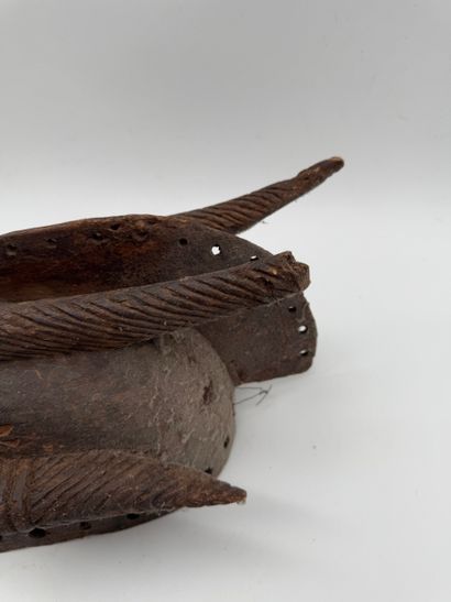 MASK WITH GEOMETRIC PATTERNS - Mali - Malinké?
Mid-20th...