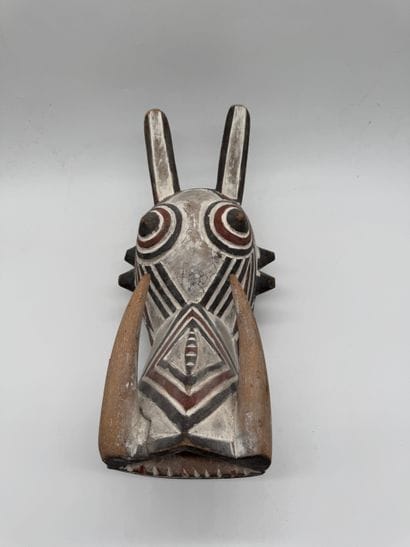 BUFFALO OR WARTHOG MASK - Burkina Faso -...