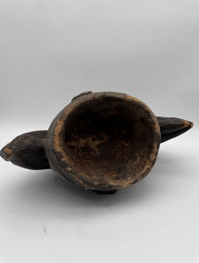 AQUATIC ANIMAL HELMET MASK, BAMOUM OR YORUBA...