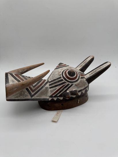BUFFALO OR WARTHOG MASK - Burkina Faso -...