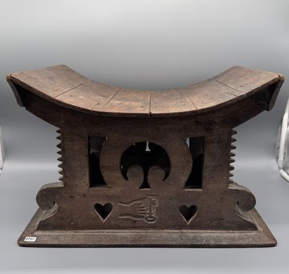 STOOL - Ghana - Akan
Mid-20th century. Wood,...