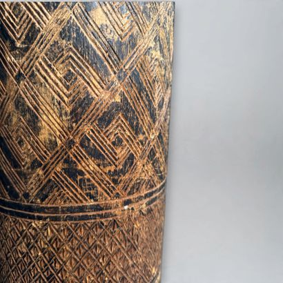 CEREMONIAL DRUM - DR Congo - Kuba
First half...