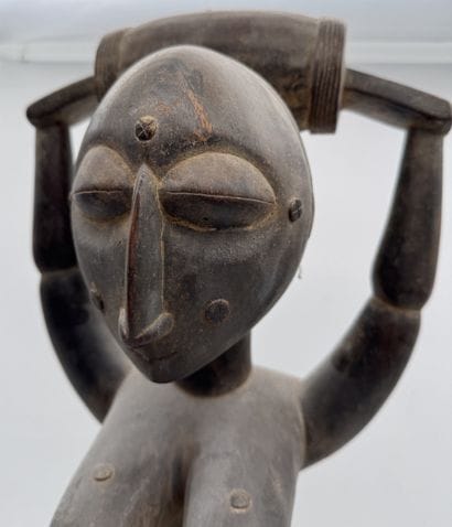 FEMALE STATUE - Ivory Coast, Burkina Faso
Mid-20th...