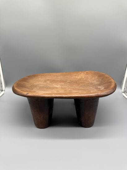 STOOL WITH RECTANGULAR SEAT, SENOUFO, IVORY...