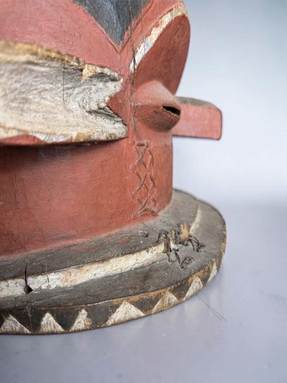 HEAUME GIPHOGO (OR KIPOKO) MASK - DR Congo...