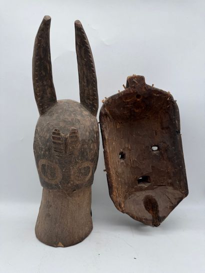 PAIR OF MASKS
Second half of the 20th century....
