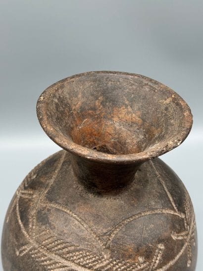 JAR, NIGERIA
Terracotta, traces of open-air...