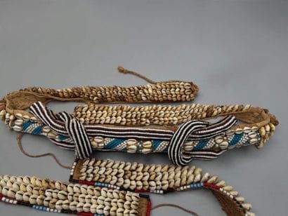 PAIR OF CEREMONIAL OR DIGNITARY BELTS - DR...
