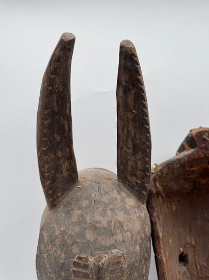 PAIR OF MASKS
Second half of the 20th century....