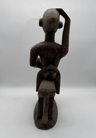 EQUESTRIAN STATUE - Mali - Dogon
Mid-20th...