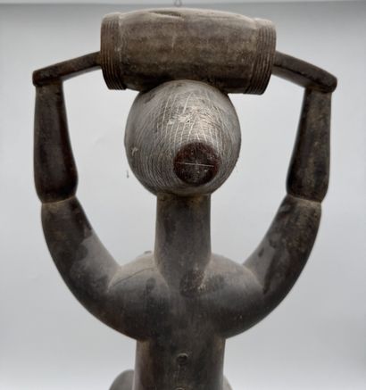 FEMALE STATUE - Ivory Coast, Burkina Faso
Mid-20th...