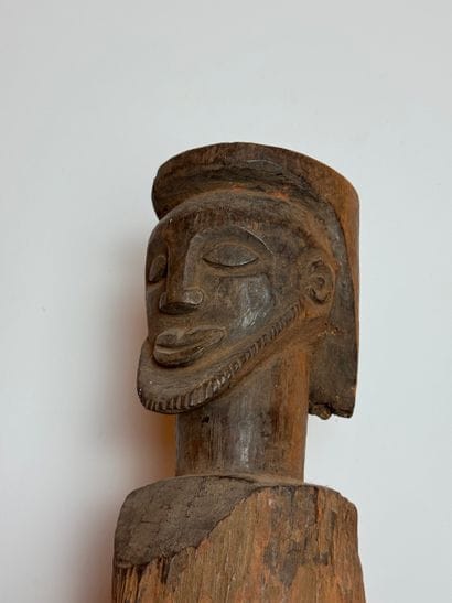 ANTHROPOMORPHIC PILLAR STATUE
Mid-20th century....