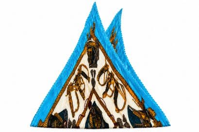 HERMÈS – Écharpe « Paperoles »
Écharpe en...