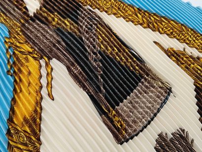 HERMÈS – Écharpe « Paperoles »
Écharpe en...