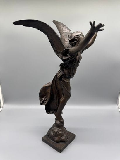 DILLENS, Julien (1849–1904) – Winged Genius
Damage...