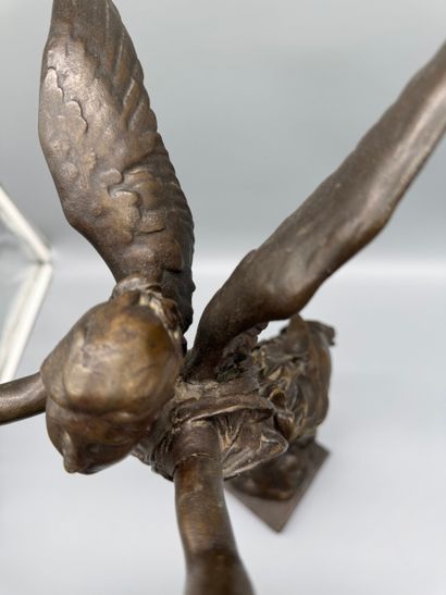 DILLENS, Julien (1849–1904) – Winged Genius
Damage...