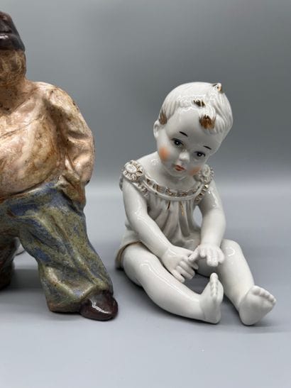 Pair of “Piano Babies” - Circa 1900–1920
Pair...