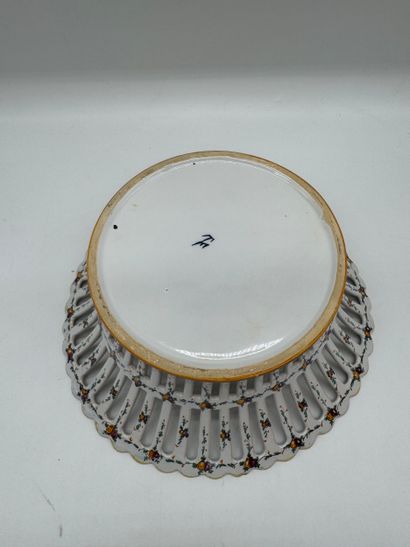 Emile Tessier (Malicorne) - Set of Openwork...