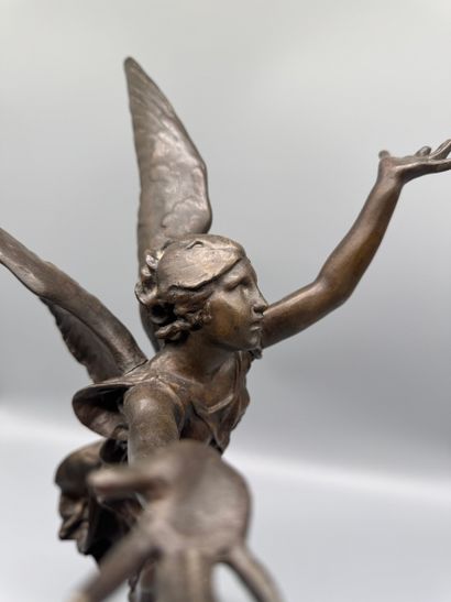DILLENS, Julien (1849–1904) – Winged Genius
Damage...