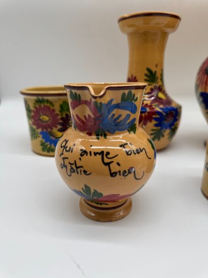 Emile Tessier - Malicorne
Set of hand-painted...
