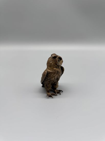 Bronze figurine - Owl.
Height: 8.5 cm.

(Internal...