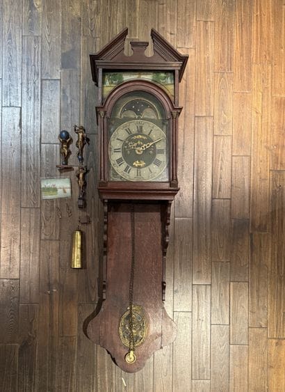 Frisian staartklok wall clock (19th century)...