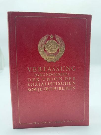 Verfassung (Grundgesetz) der Union der Sozialistischen...
