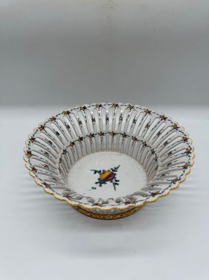 Emile Tessier (Malicorne) - Set of Openwork...