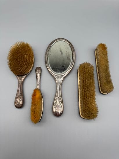 GERMANY 800 SILVER TOILET SET CIRCA 1900–1920
Toilet...
