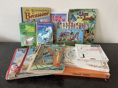 Set of books and illustrated albums

Includes:...