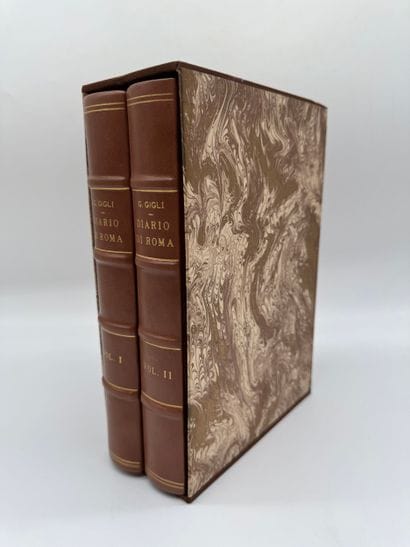 *Diario di Roma* by G. Gigli. 
Two volumes...