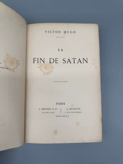 VICTOR HUGO (1802–1885) - The End of Satan...