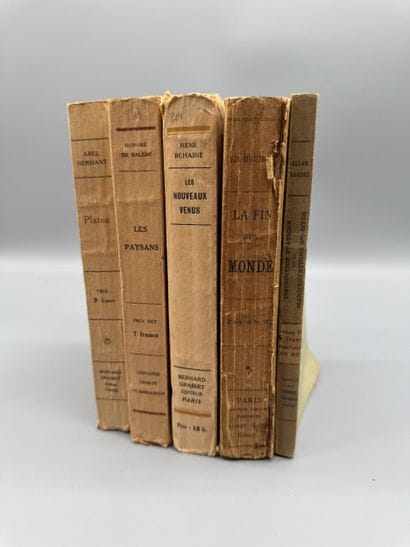 A collection of five works—literature, essays,...