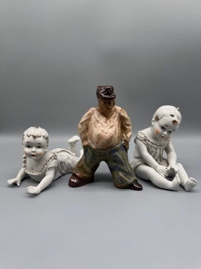 Pair of “Piano Babies” - Circa 1900–1920
Pair...